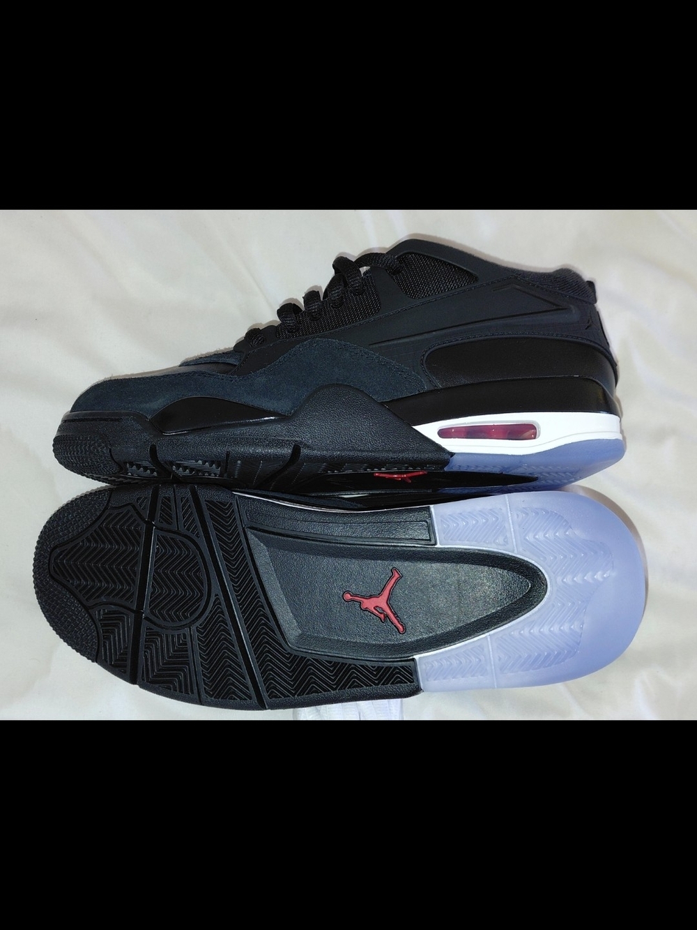 Men's Air Jordan 4 RM"Black Varsity Red"